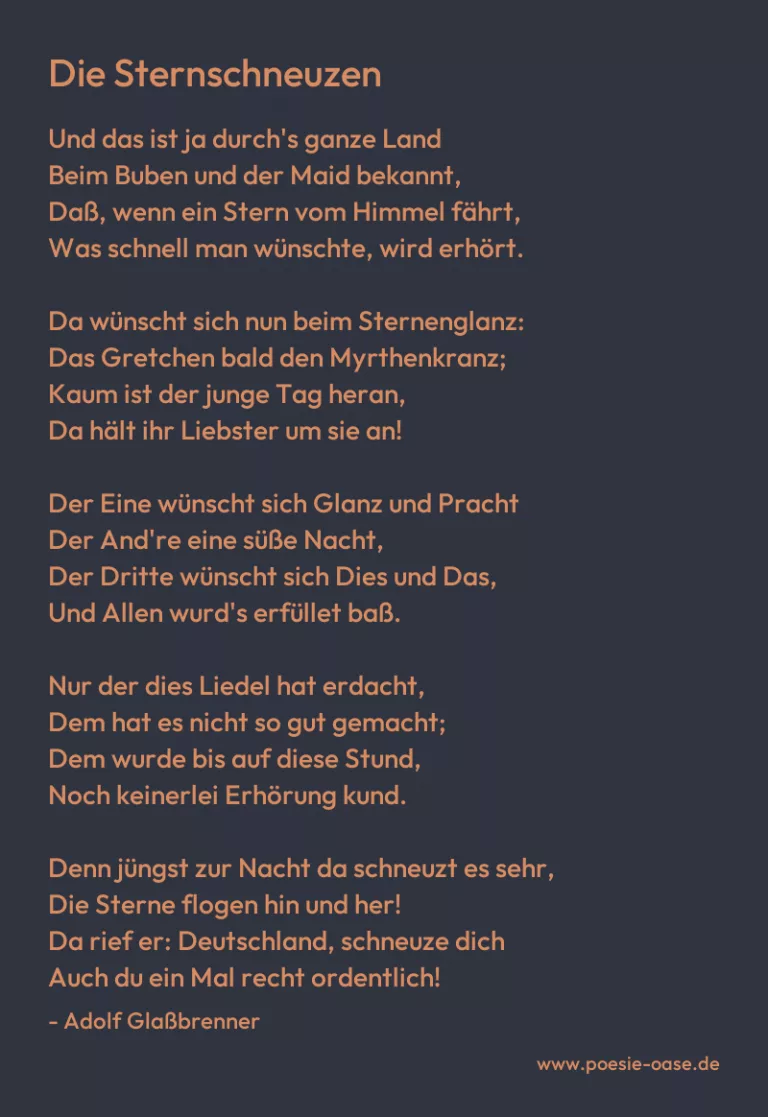 Die Sternschneuzen