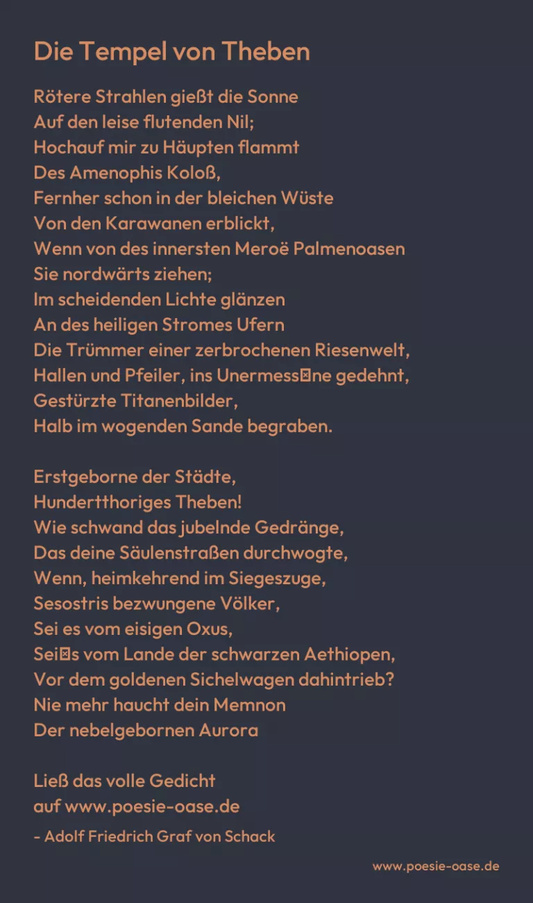 Die Tempel von Theben