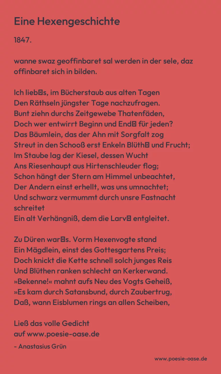 Eine Hexengeschichte