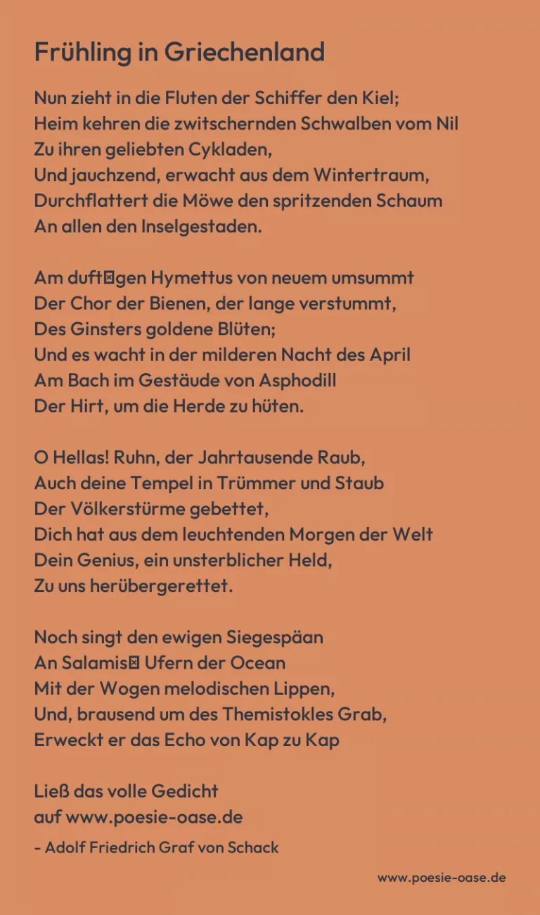 Frühling in Griechenland