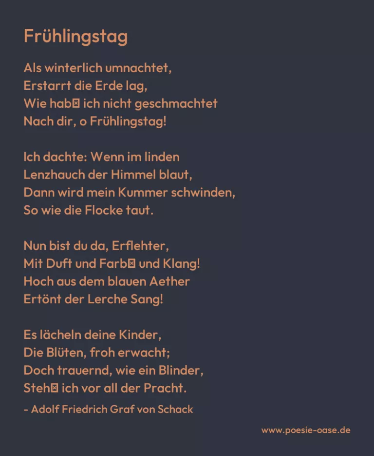 Frühlingstag