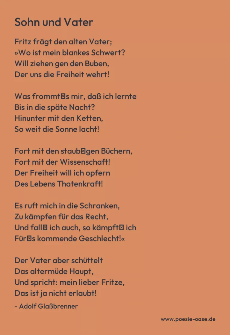 Sohn und Vater