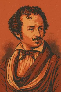 Karikatur von Willibald Alexis