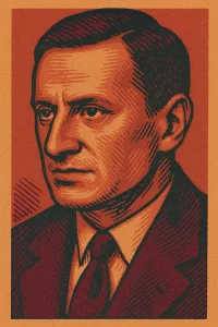 Karikatur von Yvan Goll